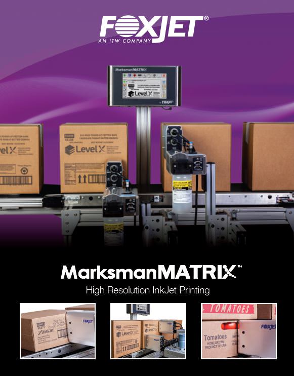 Screenshot of ProSeries Marksman Matrix brochure